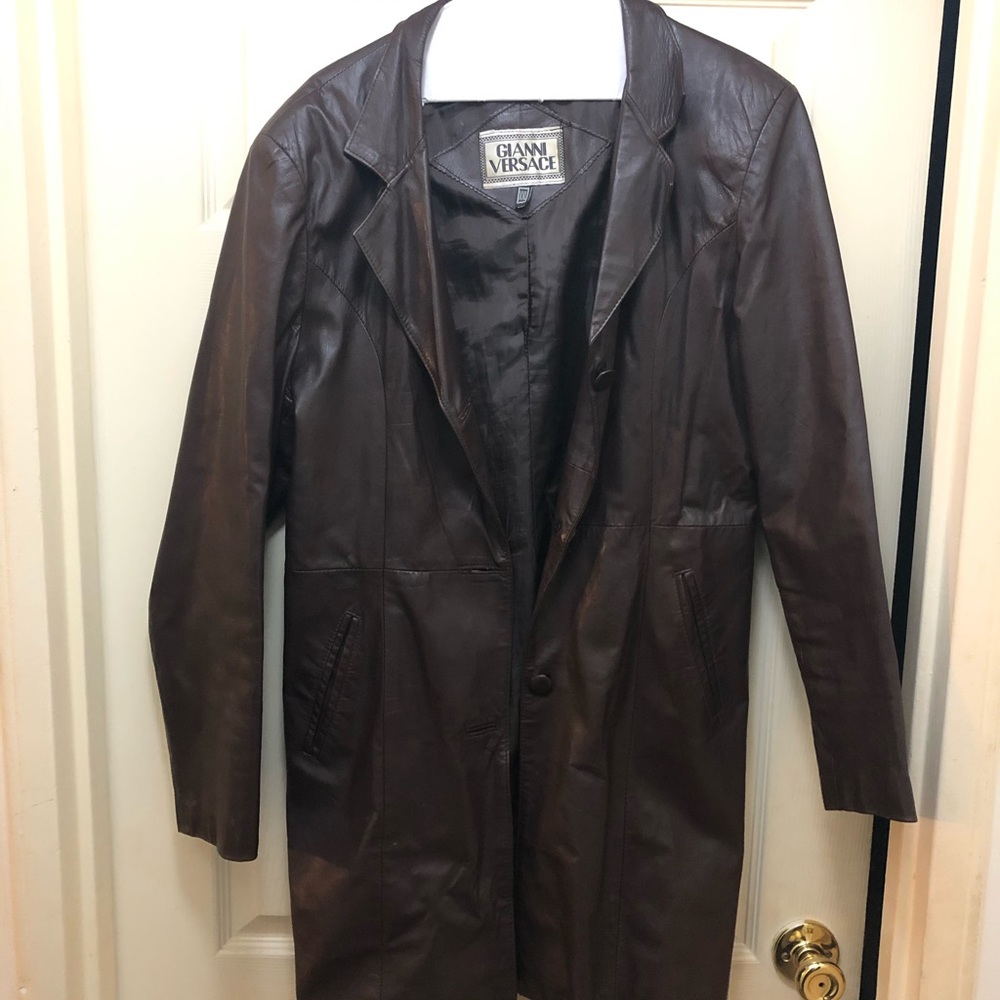 Rare vintage Gianni Versace leather jacket